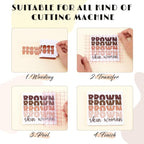 Tintnut Skin Tone Permanent Vinyl 8 Sheets 12x10in Permanent Adhesive Vinyl | - Image 3