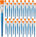 1 inch Flat Paint Brushes for Acrylic Painting, 32 Pieces Large Acrylic Paint by GACDR