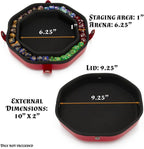 CASEMATIX Dice Tray and Dice Storage Case - Image 9