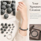 4mm Matte Black Labradorite Bead, 15-Inch Matte Round Loose Stone Beads - Image 4