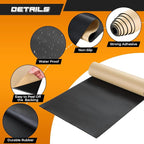 NATGAI Sponge Neoprene with Adhesive Foam Rubber Sheet 1/8” Thick X 12” Wide X - Image 3