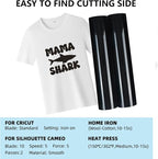 RENLITONG Black Heat Transfer Vinyl - Image 3