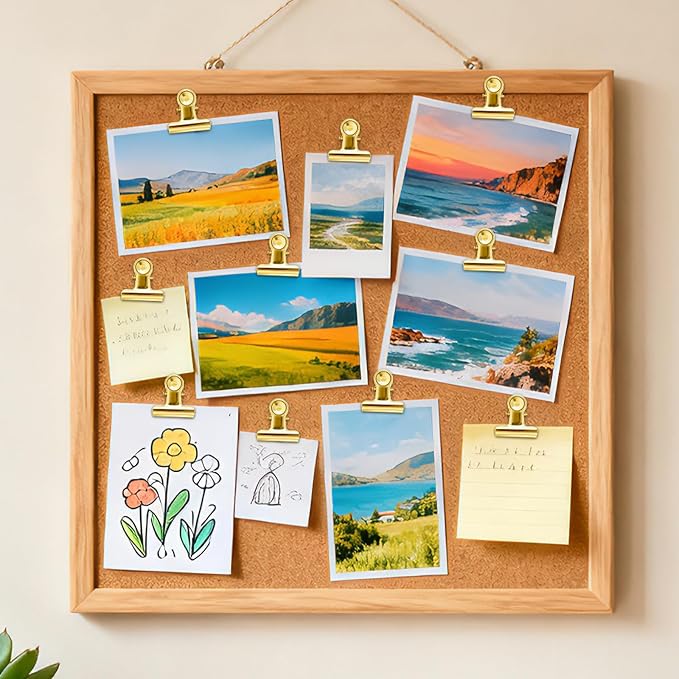 SANNIX 20 Pcs Metal Push Pin Clips 22mm - Image 5