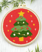 ERKOON Christmas Punch Needle Kit Adults Beginners, Needling Punch Project - Image 4