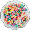 100pcs Mixed Fruit Polymer Clay Spacer Beads by LUBINGSHINE
