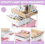 SYKIARIOL Rolling Craft Storage Cart - Image 5