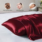 Silk Pillowcase for Hair and Skin Mulberry Silk Pillowcase Soft Breathable - Image 4