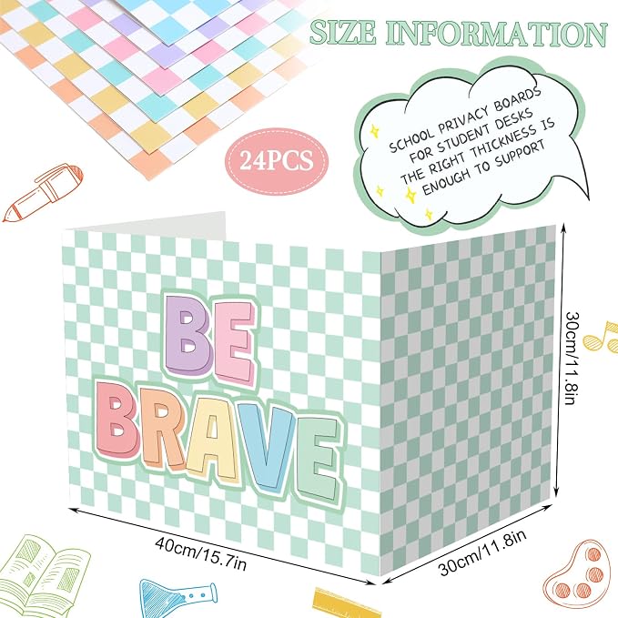 Honoson 24 Pcs Bulk Inspirational Privacy Folders - Image 2