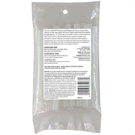 Surebonder Clear Cool Shot Ultra Low-Temp 4-Inch Mini Hot Glue Sticks - Image 2