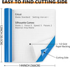 Lya Vinyl Glossy Blue Permanent Vinyl Roll - Image 4