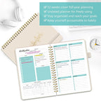 Undated Weekly Planner, Weekly To Do List Notebook - Image 3
