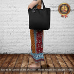 TOPDesign 3-Pack Super Strong Large 12oz Cotton Canvas Tote Bags, Reusable - Image 2