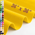 Large Felt Fabric Sheet 36 x 36 Inch, 1.6mm Thick | Soft nonwoven felt by MIGLORIA