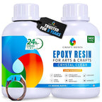 Craft Resin 34 Oz Crystal Clear Epoxy Resin Kit by CraftResin