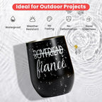 White Vinyl, Matte White Permanent Vinyl -12" x 11 FT - Image 4