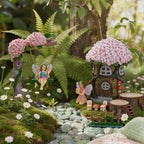 Miniature 8 Pcs Mini Garden Furniture, Fairy Garden Accessories Kit, Resin - Image 6