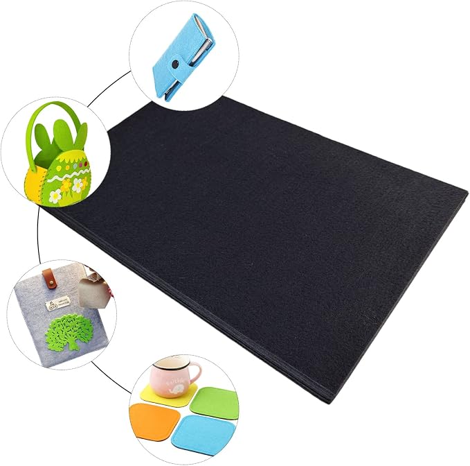 Jtnohx Stiff Felt, 2mm Thick Felt Sheets - Image 3