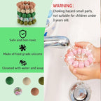 ASTARON 100 Pcs 15mm Silicone Beads - Image 3