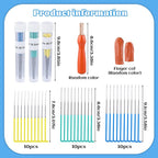 Mayboos 30 Pcs Wool Felting Needles, 3 Colors, 36-40 Gauge, Color Coded Tool Kit - Image 2