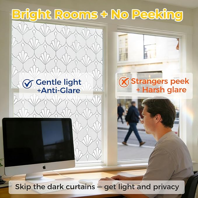 OHTMERU Window Privacy Film Decorative - Image 2