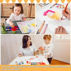 150 Sheets Cotton Watercolor Paper Pad-230GSM Art Paper-9 x 12 inch Painting & - Image 6