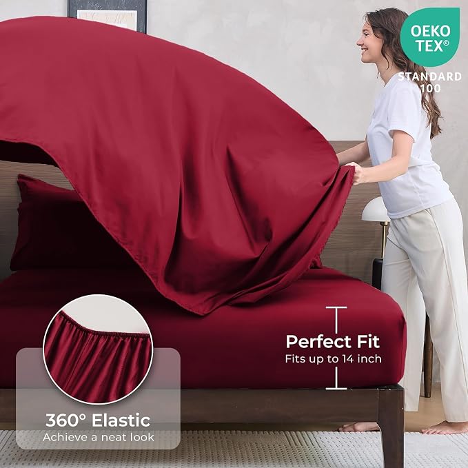 HEVUMYI Red Queen Comforter Set - Image 5