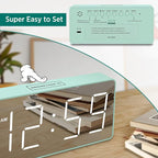 Peakeep Digital Clock, Alarm Clock Battery Backup Powered - Image 6