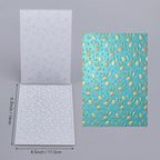3D Embossing Folder Bunny Rabbits Easter Plastic Embossing Texture Fades - Image 6
