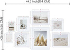 ArtbyHannah Gallery Wall Frame Set, 8 Pack Picture Frames Collage Wall Decor - Image 8