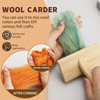 SOCNITC Needle Felting Tools Kit with7.09"× 5.91"Felting Mat and Wool Brush | - Image 3