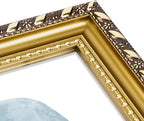 puthiac 5x7 Gold Picture Frame, Ornate Vintage Photo Frame | Antique gold - Image 3