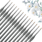 Golden Maple Miniature Paint Brushes, Fine Detailing by goldenmaple
