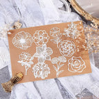 Diuhofart Vintage Scrapbook Embellishments Paper Cutout Lace - Image 9