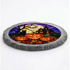 Magnolia Garden 10-Inch Halloween Pumpkin Stepping Stone - Image 3