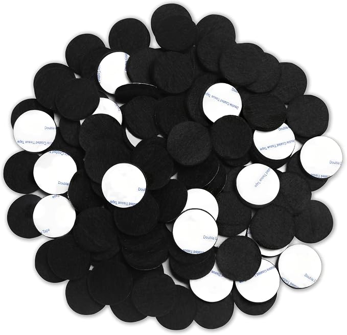Felt Furniture Pads 120 PCS, Non Slip Self Adhesive Felt Pads Chair Leg Floor by VOCOMO
