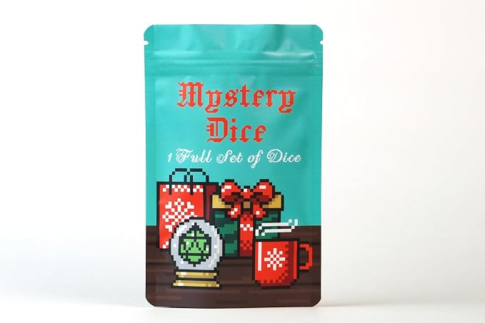 1985 Games Holiday Mystery Dice Bag – Unique DND Gifts by 1985Games