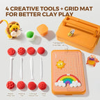 Jar Melo Air Dry Clay for Kids 12 Colors Modeling Clay Kit - Image 5