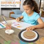 MECCANIXITY 24 Pcs Circle Card Stock, 2.6 Inch Round Cutouts Paper Thick - Image 7