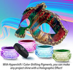 BALTIC DAY Intense Chameleon Mica Powder Set – 12 Hypershift Ultra-Fine Chrome - Image 7