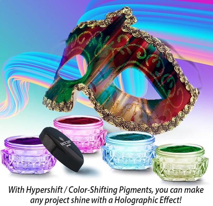 BALTIC DAY Intense Chameleon Mica Powder Set – 12 Hypershift Ultra-Fine Chrome - Image 7