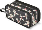 Karate Black Background Pencil Case Box Boys Girls Large Pencil Pouch Zipper by BOENLE-WELCOMEYOURCOMING