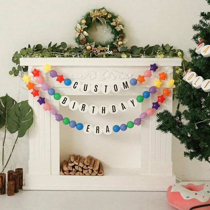 137 Pcs Friendship Bracelet Garland DIY Birthday Heopeis Friendship Banner Kit - Image 2