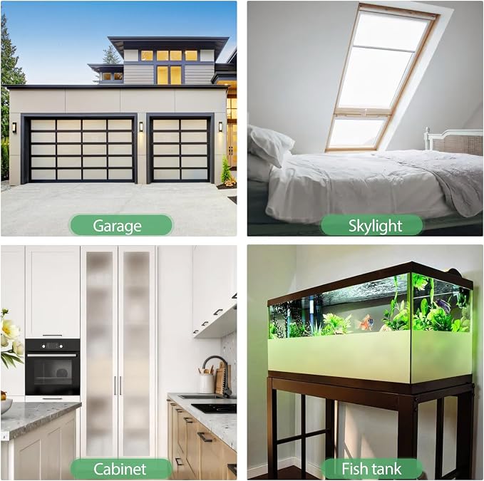STATINT Frosted Glass Window Film Privacy Sun Blocking UV Protection Window - Image 8