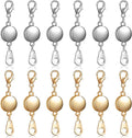 Hicarer 12 Pieces Locking Magnetic Jewelry Clasp Round Necklace Clasp Closures by Hicarer