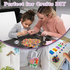 QPIXVB 1100PCS Clear Pony Beads, Kit Beads - Image 5