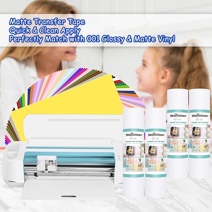 TECKWRAP Clear Vinyl Transfer Paper Tape Roll - Image 4