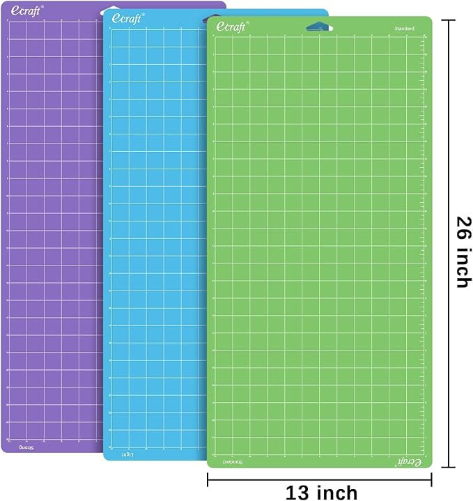 Ecraft 12x24 Cutting Mat 3-Pack Compatible - Image 2