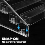 YEXEXINM 2 Pcs Clear Paint Organizer - Image 4