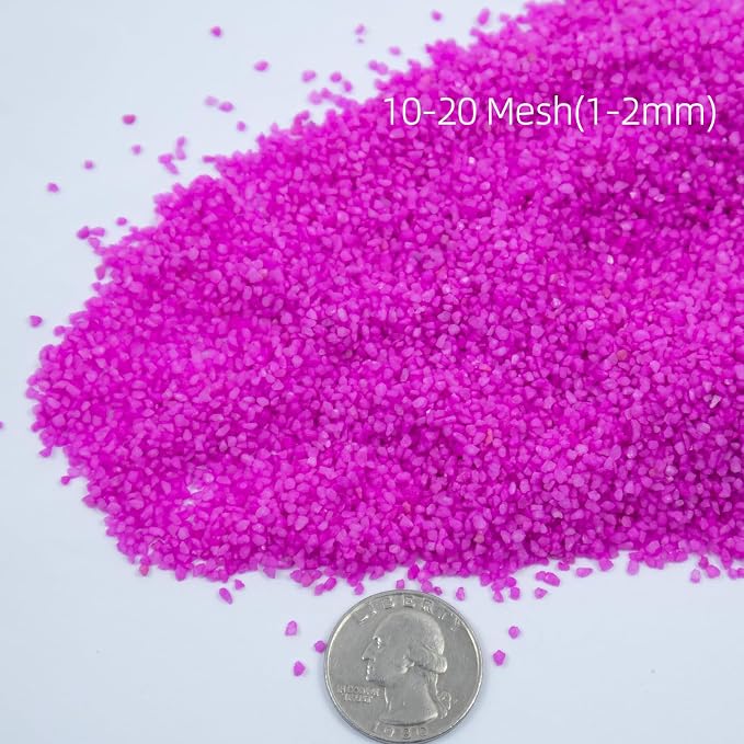Emineyo Coarse Colored Sand, Craft Sand, Colorful Sand - Image 3