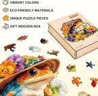Flower Frog Puzzles Adults Gifts - Image 2